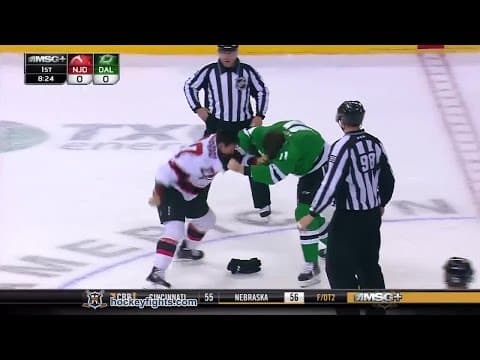 J. Tootoo (NJD) vs. C. McKenzie (DAL)