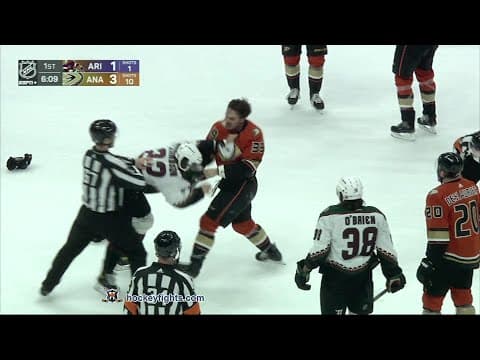 J. Larsson (ARI) vs. S. Carrick (ANA)