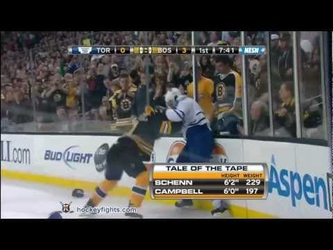 L. Schenn (TOR) vs. G. Campbell (BOS)