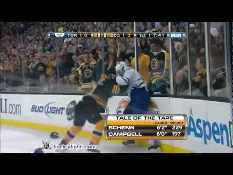 L. Schenn (TOR) vs. G. Campbell (BOS)