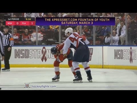 B. Orpik (WAS) vs. D. MacKenzie (FLA)