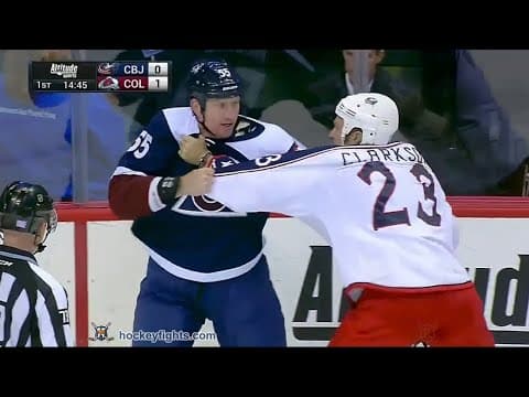 D. Clarkson (CBJ) vs. C. McLeod (COL)