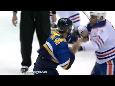 M. Lucic (EDM) vs. R. Bortuzzo (STL)