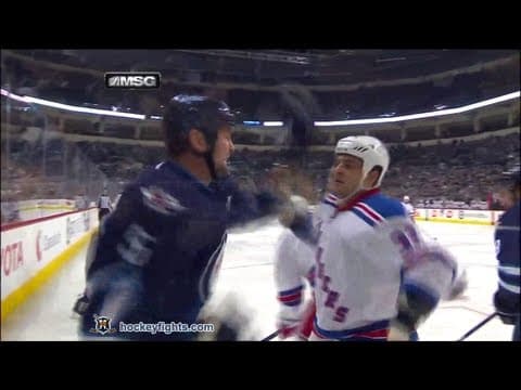 M. Haley (NYR) vs. M. Stuart (WPG)