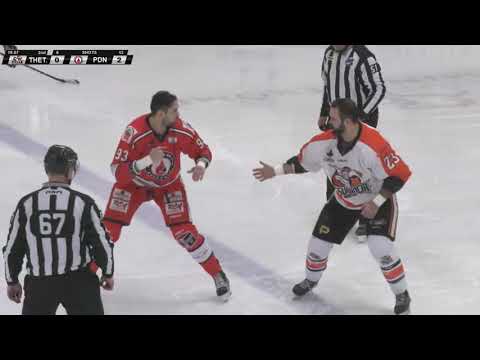 T. Bellemare (TMP) vs. P. Bordeleau (PET)