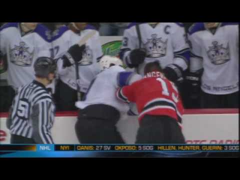 D. Armstrong (LAK) vs. J. Langenbrunner (NJD)