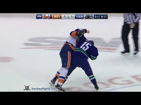 M. Martin (NYI) vs. D. Dorsett (VAN)