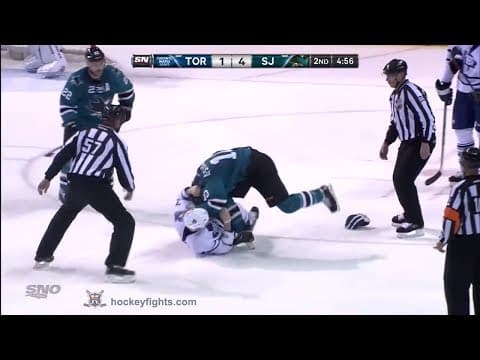 D. Clarkson (TOR) vs. A. Desjardins (SJS)