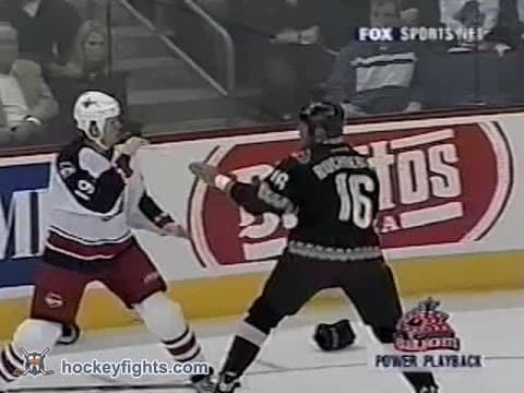 K. Buchberger (ARI) vs. S. Pronger (CBJ)