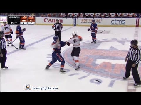 J. Rosehill (PHI) vs. E. Boulton (NYI)