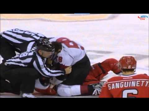 J. Soryal (CHC) vs. P. Bordeleau (CLE)