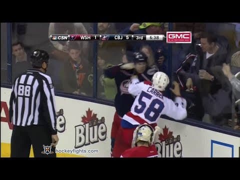 C. Carrick (WAS) vs. M. Calvert (CBJ)