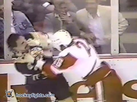 J. Miller (BOS) vs. J. Kocur (DET)