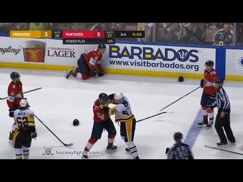 J. Oleksiak (PIT) vs. N. Bjugstad (FLA)