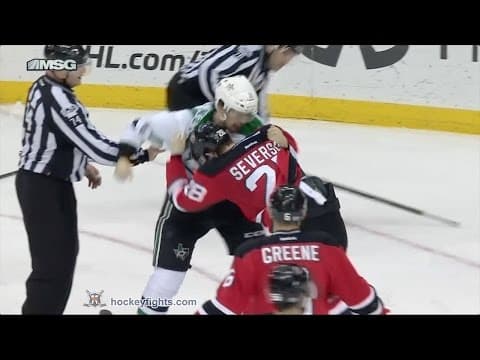 C. McKenzie (DAL) vs. D. Severson (NJD)