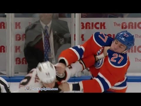 J. Boll (ANA) vs. M. Lucic (EDM)