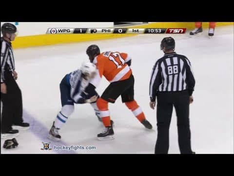 C. Thorburn (WPG) vs. W. Simmonds (PHI)