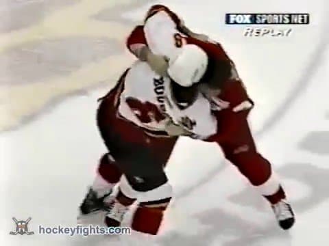 B. Shanahan (DET) vs. B. Boughner (CAL)