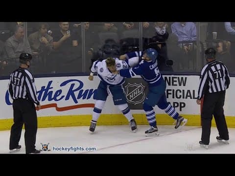 J. Brown (TBL) vs. C. Carrick (TOR)