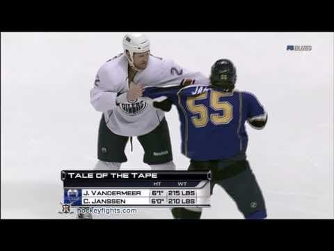 J. Vandermeer (EDM) vs. C. Janssen (STL)