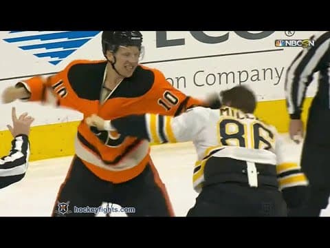 K. Miller (BOS) vs. B. Schenn (PHI)