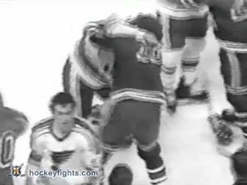 D. Sanderson (NYR) vs. B. Plager (STL)