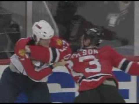 T. Glass (FLA) vs. D. Clarkson (NJD)