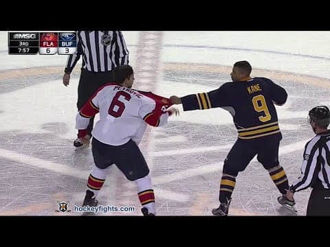 A. Petrovic (FLA) vs. E. Kane (BUF)