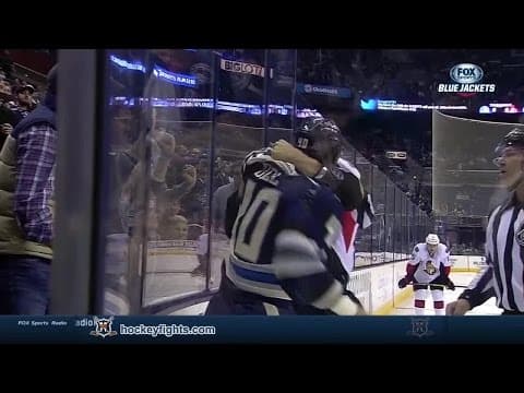 M. Borowiecki (OTT) vs. J. Boll (CBJ)