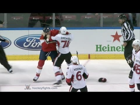 M. Borowiecki (OTT) vs. S. Thornton (FLA)