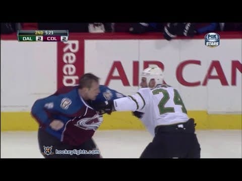 E. Nystrom (DAL) vs. J. Hejda (COL)