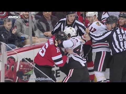 J. Hayden (CHI) vs. S. Santini (NJD)