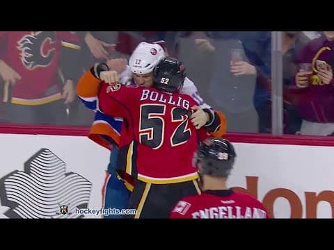 M. Martin (NYI) vs. B. Bollig (CAL)