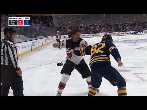 M. Wood (NJD) vs. N. Beaulieu (BUF)