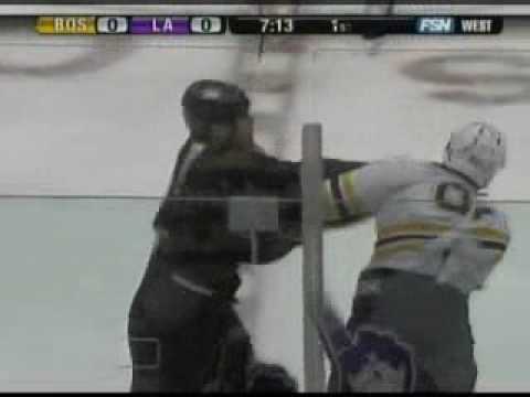 M. Lucic (BOS) vs. R. Ivanans (LAK)