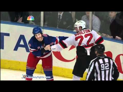 E. Boulton (NJD) vs. B. Prust (NYR)