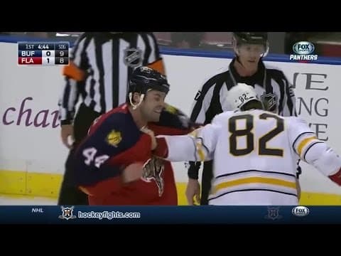 M. Foligno (BUF) vs. E. Gudbranson (FLA)