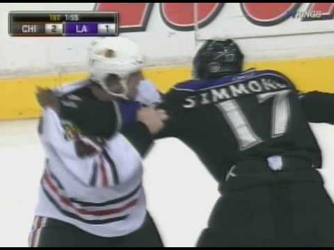 C. Fraser (CHI) vs. W. Simmonds (LAK)