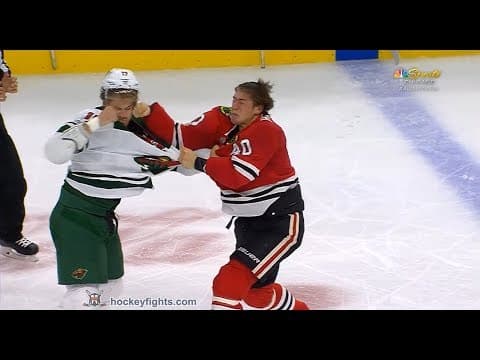 M. Foligno (MIN) vs. J. Hayden (CHI)