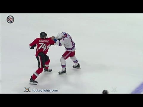 T. Glass (NYR) vs. M. Borowiecki (OTT)