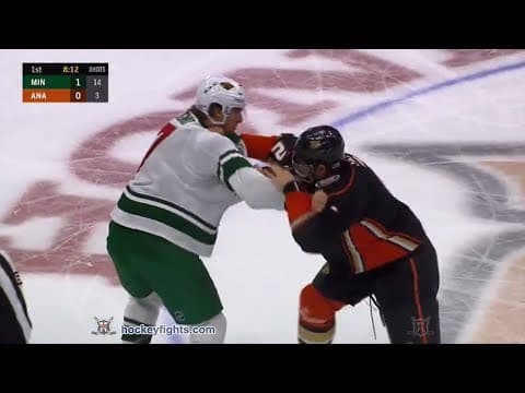 M. Foligno (MIN) vs. L. Schenn (ANA)