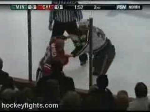 D. Boogaard (MIN) vs. J. Vandermeer (CHI)