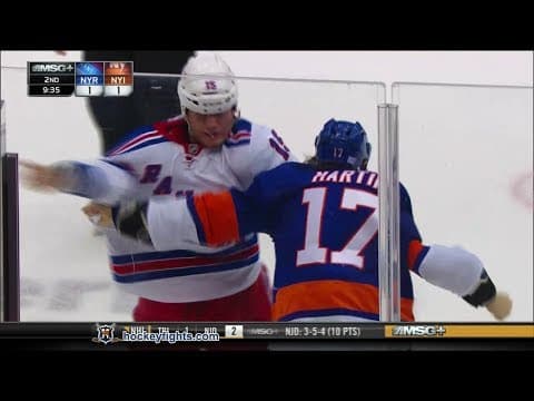 D. Dorsett (NYR) vs. M. Martin (NYI)