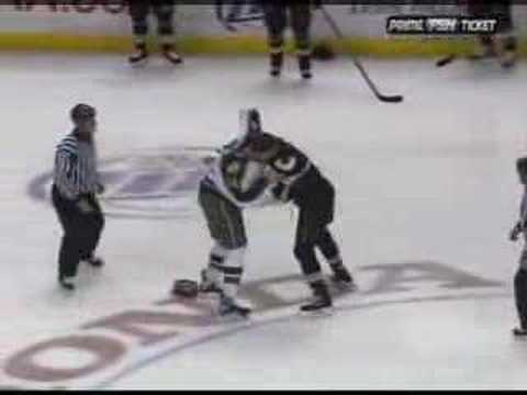 D. Boogaard (MIN) vs. G. Parros (ANA)