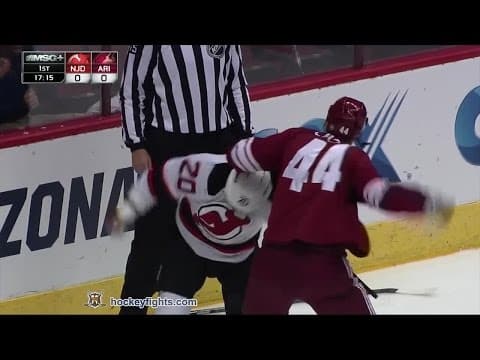 J. Tootoo (NJD) vs. B. Crombeen (ARI)