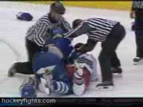 C. Orr (NYR) vs. W. Belak (TOR)