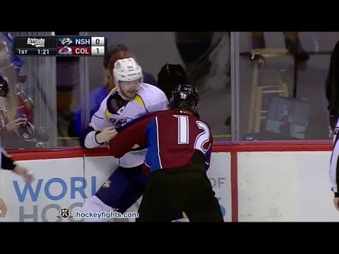 A. Watson (NSH) vs. J. Iginla (COL)