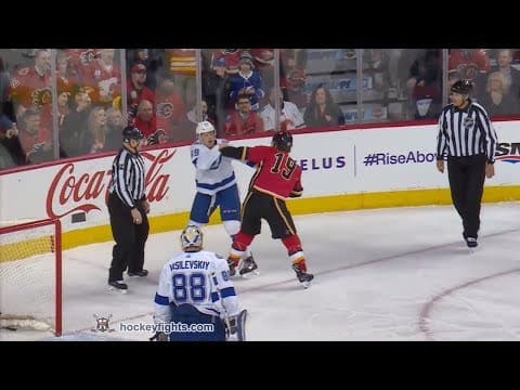 J. Dotchin (TBL) vs. M. Tkachuk (CAL)