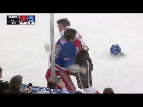 M. Ferland (CAL) vs. J. Miller (NYR)