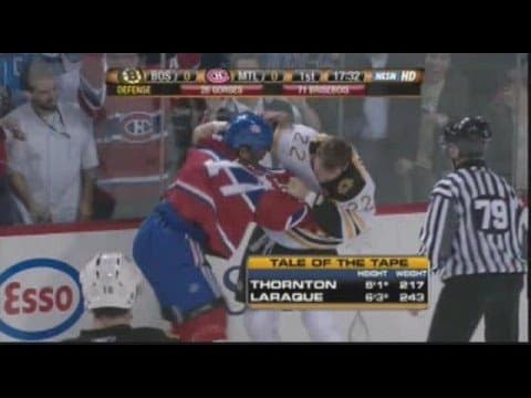 S. Thornton (BOS) vs. G. Laraque (MON)